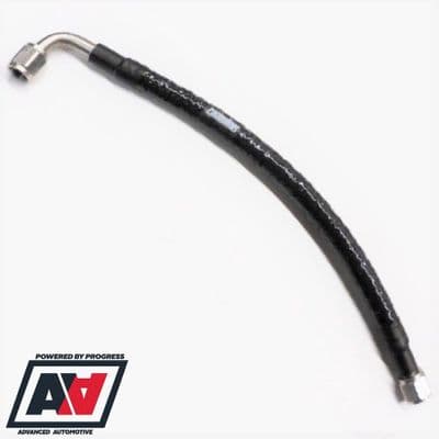 Subaru Impreza STi AVCS 00-07 Braided Turbo Oil Feed Line With AN4 Fitting