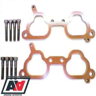 Subaru Impreza STi P1 WRX V5 Onwards 10mm Thermal Inlet Manifold Spacers & Bolts