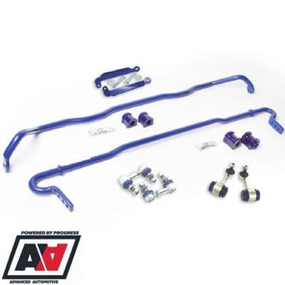 SuperPro Front & Rear Anti-Roll Bars With Links Subaru Impreza WRX Saloon 14+