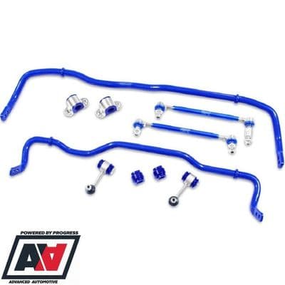 SuperPro Front & Rear Anti-Roll Bars With Links Upgrade Kit VAG MQB 2WD