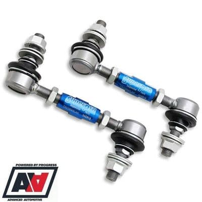 SuperPro Heavy Duty Adjustable Drop Links 125mm - 145mm & 12mm Ball Thread