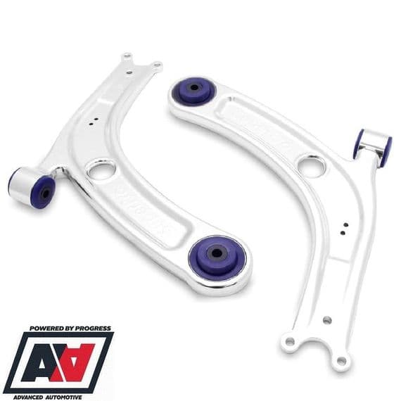SuperPro Lightweight Alloy Lower Front Control Arm Kit VAG MQB ALOY0018K | Advanced Automomotive