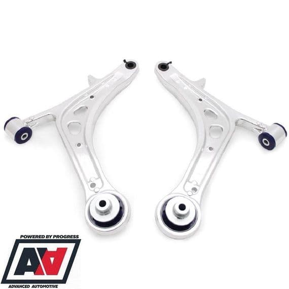 SuperPro Supaloy Lightweight Front Control Arm Kit (Standard Align) Subaru Impreza WRX & STI 14+ | Advanced Automotive
