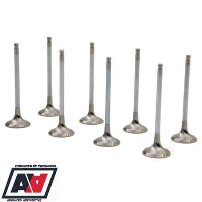 Supertech Inconel Exhaust Valve Set Of 8 For Subaru Impreza V1 To V4 Legacy GTB