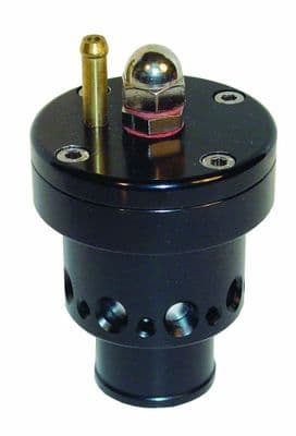 Sytec Dump Valve Adjustable Single Piston 25mm in Black