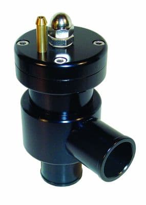 Sytec Dump Valve Adjustable Single Piston 34mm Recirculating in Black