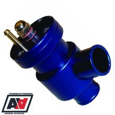 Sytec Dump Valve Adjustable Single Piston 34mm Recirculating in Blue