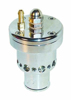 Sytec Dump Valve Adjustable Single Piston in Silver