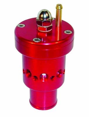 Sytec Dump Valve Adjustable Twin Piston 34mm in Red