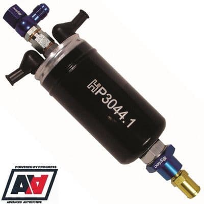 Sytec Hi OTP044 Fuel Pump Bosch 044 Alternative 378 LPH AN6 Outlet 12mm Inlet