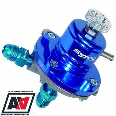 Sytec Motorsport Blue SAR Adjustable Fuel Pressure Regulator 1:1 -6 AN