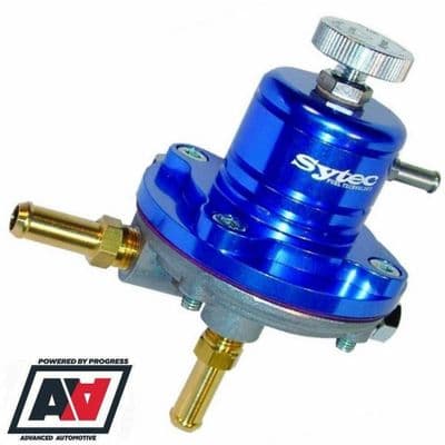 Sytec Motorsport Blue SAR Adjustable Fuel Pressure Regulator 1:1 8mm Hose Tails