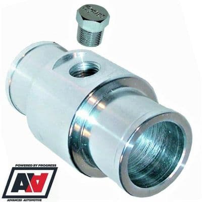Sytec Motorsport Inline Gauge Sensor Sender Adaptor 25mm Hose 1/8 NPT Thread