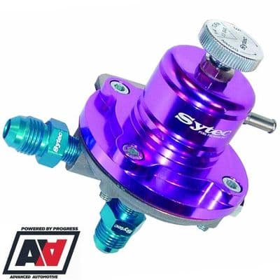 Sytec Motorsport Purple SAR Adjustable Fuel Pressure Regulator 1:1 -6 AN (1)