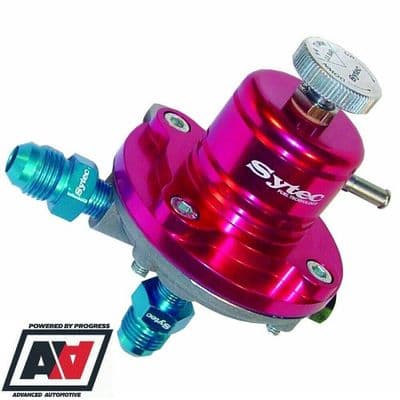 Sytec Motorsport Red SAR Adjustable Fuel Pressure Regulator -6 JIC 1-5 BAR 1:1