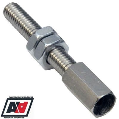 Sytec Motorsport Throttle Cable Adjuster & Nuts 25mm Weber Twin DCOE Linkage