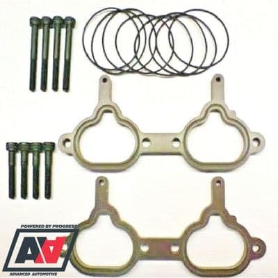 Thermal Inlet Manifold Spacers10mm O Ring Design Subaru Impreza RA WRX V1-V2