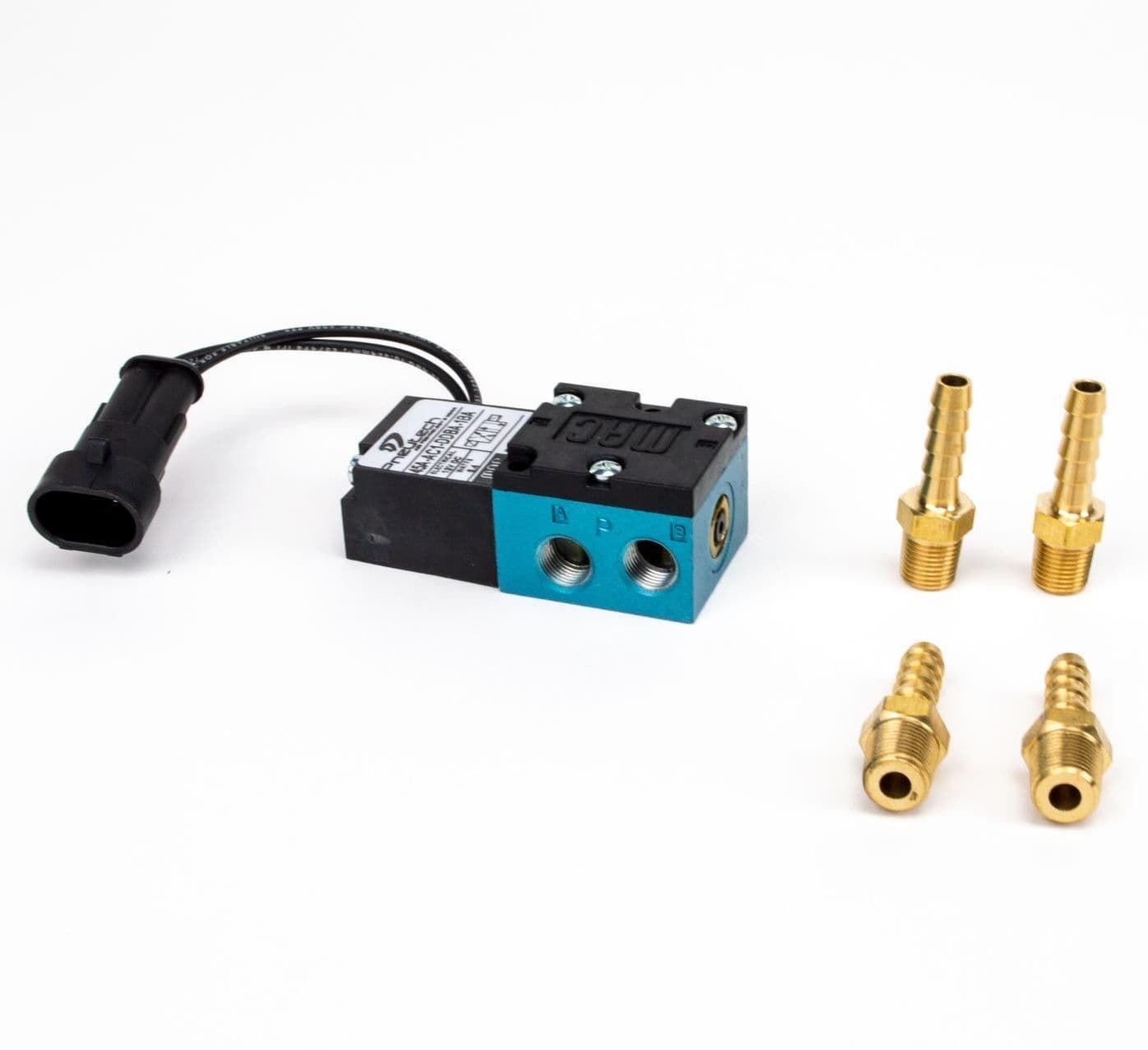 Turbo 4 Port Boost Control Solenoid Kit For External Wastegate Use EB2