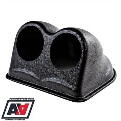 Twin Flat Mounting Gauge Pod For 52mm Or 2" Diameter Gauges