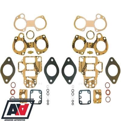 Twin Weber 45 DCOE Carburettor Service Kits With Seals And Standard Needle Valve
