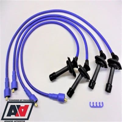 Uprated Blue Silicone HT Leads Subaru Impreza 93-97 Central Coil Pack