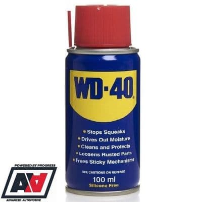WD-40 WD40 Penetrating Service Lubricant Spray 100ml Handy Size