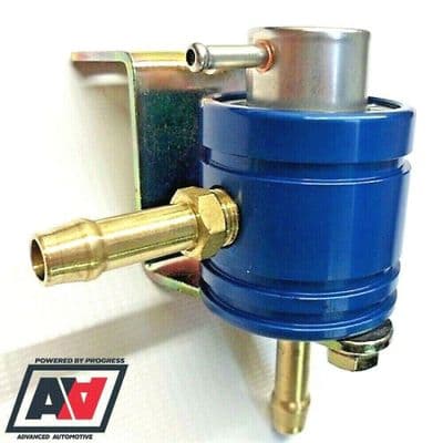 Webcon Alpha 2.5 Bar Fuel Pressure Regulator 8mm Pipe Hose Billet Anodised Blue