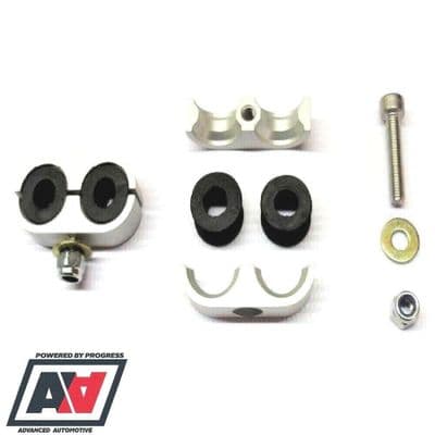 Webcon Billet Fuel Line Mounting Clamp Kit FK200