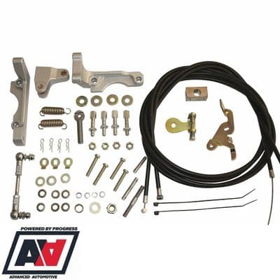 WEBER 40 45 48 50 DCOE/SP CLASSIC STYLE TWIN CABLE THROTTLE LINKAGE KIT LP2500