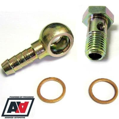 Weber 40 45 48 DCOE DCO/SP DCNF Carburettor Straight Union Fitting & Bolt CUA001