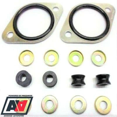 Weber DCOE Dellorto Single Carb Misab Plates Manifold Mounting Damper Bobbin Kit