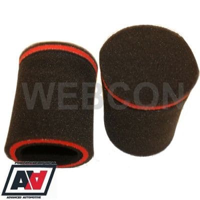 Weber Dellorto Carb 40 45 48 50 DCOE Trumpet Socks Universal Fit Set Of 2
