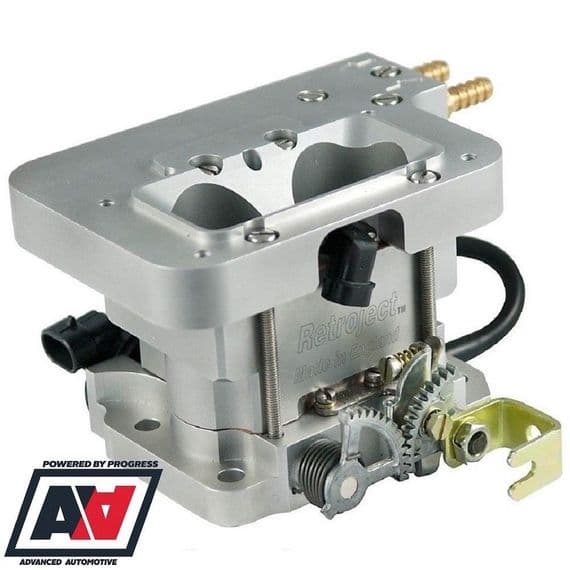 er Downdraught Retroject 38/38 Fuel Injection Throttle Body Kit con ATB400 Advanced
