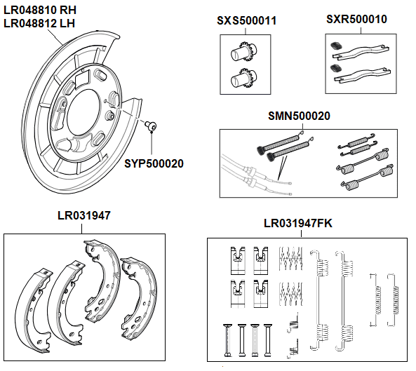 Parking Brake Shoes