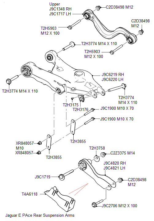 Rear Suspension Arms
