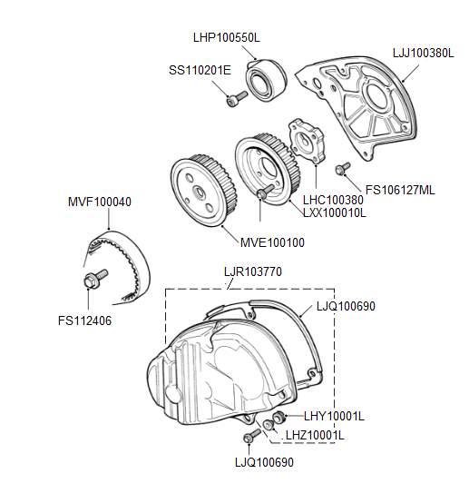 TCIE Fuel Pump Belt