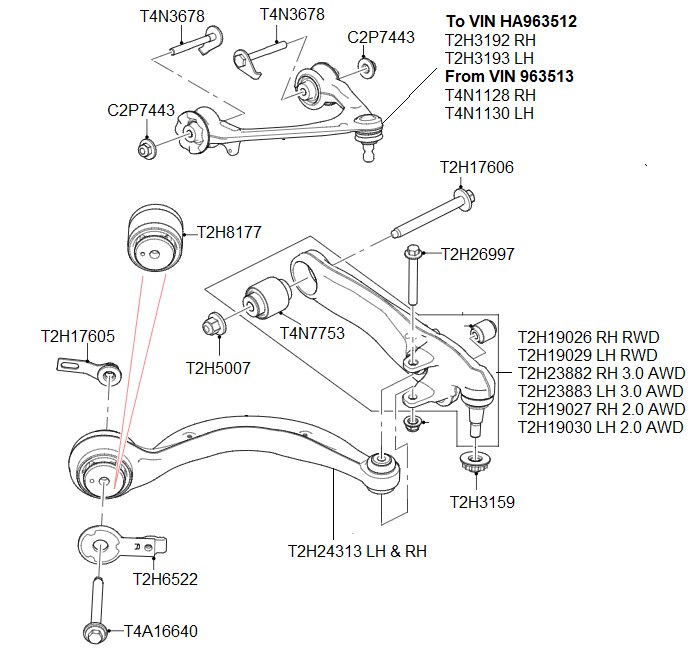 Front Suspension Arms