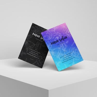 Business Cards with Gloss Lamination