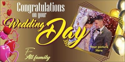 Wedding Day Banners