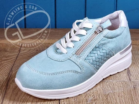 Bridget 2v variable wide fit best selling shoe in beige from an Db Easy b wide fit specialist near Basingstoke Hampshire.