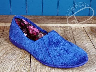 Audrey Slipper available in blue