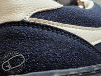 Back to the 80's with this Women’s blue/white  Trainer