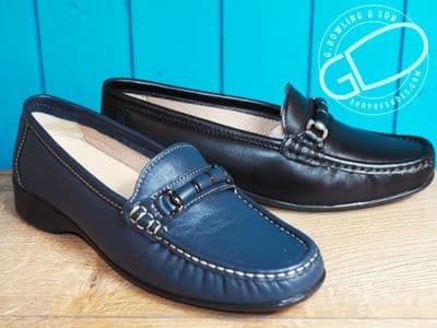 Barrington soft Spanish made leather moccasin