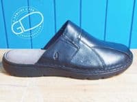 Hush puppies open leather mule sandal  available now online or from our Whitchurch shop on the A34 on the Hampshire, Berkshire border between Basingstoke Winchester Newbury and Andover