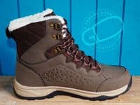 Wychwood  brown waterproof  walking trainer, made from recycled bottles. leisure shoe available online or from our shop between Winchester, Newbury on the a34 and Andover Basingstoke in Whitchurch Hampshire.