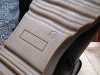 Cipriata mid length zipped non leather black boot
