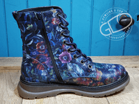 Cipriata side zipped laced impressionist art print.