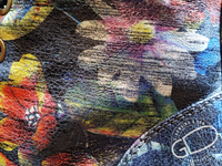 Cipriata side zipped laced impressionist art print.