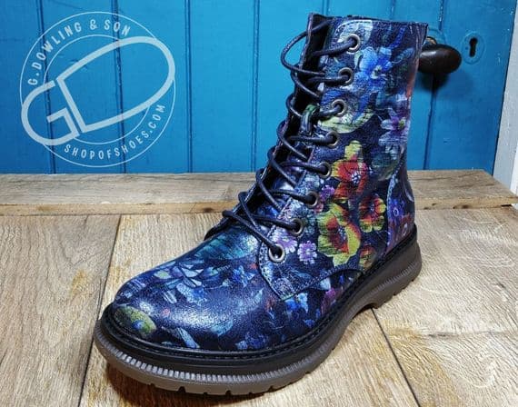 Cipriata side zipped laced impressionist art print.