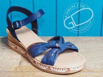 Cipriata Summer Wedge knotted Sandals – Style & Comfort